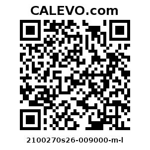Calevo.com Preisschild 2100270s26-009000-m-l