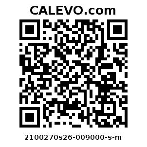 Calevo.com Preisschild 2100270s26-009000-s-m