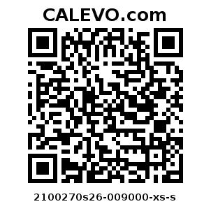 Calevo.com Preisschild 2100270s26-009000-xs-s