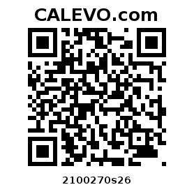 Calevo.com Preisschild 2100270s26