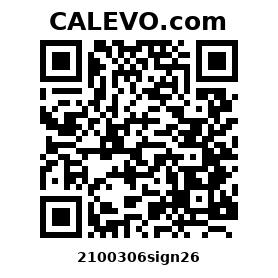 Calevo.com Preisschild 2100306sign26