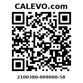 Calevo.com Preisschild 2100380-009000-58