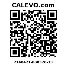 Calevo.com Preisschild 2140421-008320-33