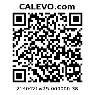 Calevo.com Preisschild 2140421w25-009000-38
