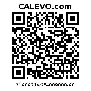 Calevo.com Preisschild 2140421w25-009000-40