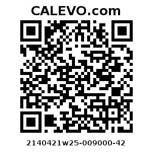 Calevo.com Preisschild 2140421w25-009000-42