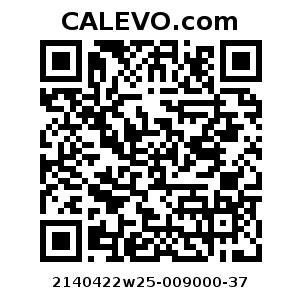 Calevo.com Preisschild 2140422w25-009000-37