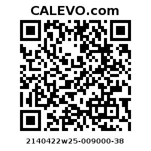 Calevo.com Preisschild 2140422w25-009000-38