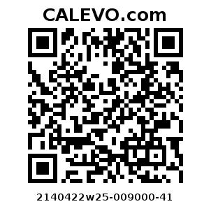 Calevo.com Preisschild 2140422w25-009000-41