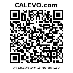 Calevo.com Preisschild 2140422w25-009000-42