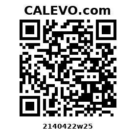 Calevo.com Preisschild 2140422w25
