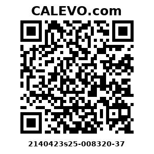 Calevo.com Preisschild 2140423s25-008320-37