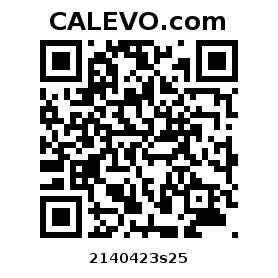 Calevo.com Preisschild 2140423s25