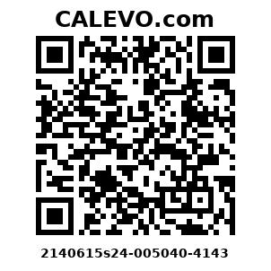 Calevo.com Preisschild 2140615s24-005040-4143