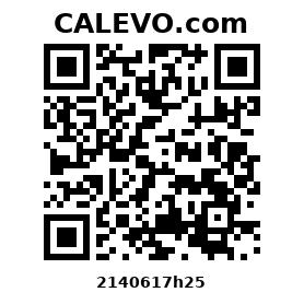 Calevo.com Preisschild 2140617h25