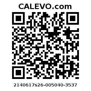 Calevo.com Preisschild 2140617s26-005040-3537