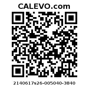 Calevo.com Preisschild 2140617s26-005040-3840