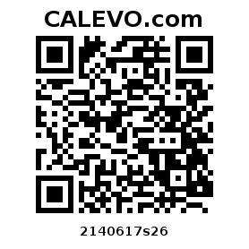 Calevo.com Preisschild 2140617s26