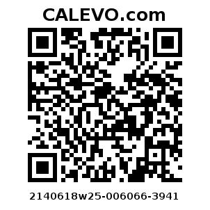 Calevo.com Preisschild 2140618w25-006066-3941