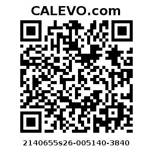 Calevo.com Preisschild 2140655s26-005140-3840