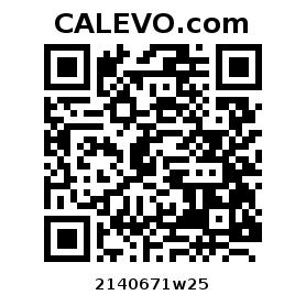 Calevo.com Preisschild 2140671w25