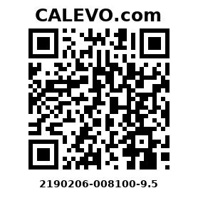 Calevo.com Preisschild 2190206-008100-9.5
