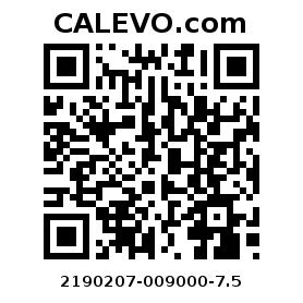 Calevo.com Preisschild 2190207-009000-7.5