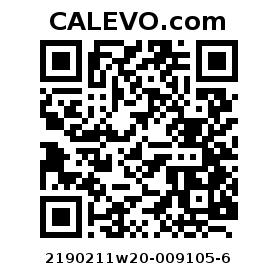 Calevo.com Preisschild 2190211w20-009105-6