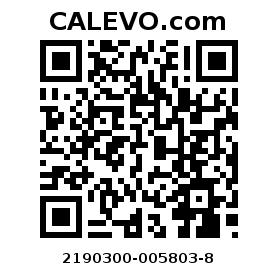 Calevo.com Preisschild 2190300-005803-8