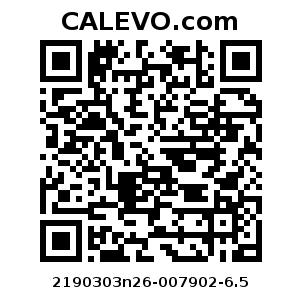 Calevo.com Preisschild 2190303n26-007902-6.5