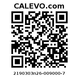 Calevo.com Preisschild 2190303n26-009000-7