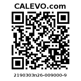 Calevo.com Preisschild 2190303n26-009000-9
