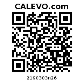 Calevo.com Preisschild 2190303n26