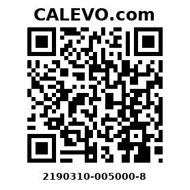 Calevo.com Preisschild 2190310-005000-8