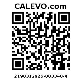 Calevo.com Preisschild 2190312s25-003340-4