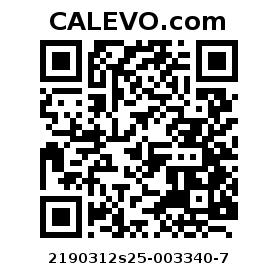 Calevo.com Preisschild 2190312s25-003340-7