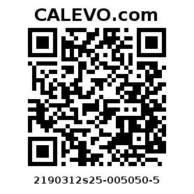 Calevo.com Preisschild 2190312s25-005050-5