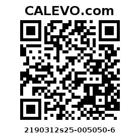 Calevo.com Preisschild 2190312s25-005050-6