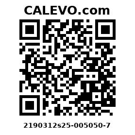 Calevo.com Preisschild 2190312s25-005050-7