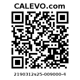 Calevo.com Preisschild 2190312s25-009000-4