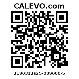 Calevo.com Preisschild 2190312s25-009000-5