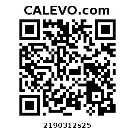 Calevo.com Preisschild 2190312s25
