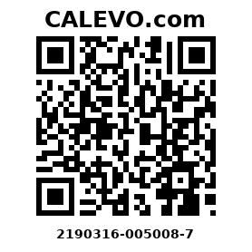 Calevo.com Preisschild 2190316-005008-7