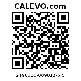 Calevo.com Preisschild 2190316-009012-6.5