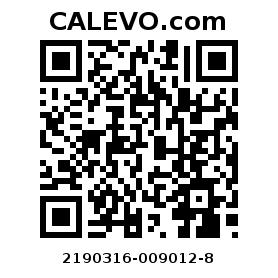 Calevo.com Preisschild 2190316-009012-8