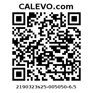 Calevo.com Preisschild 2190323s25-005050-6.5