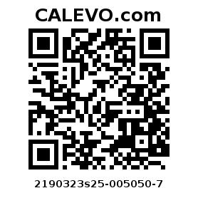Calevo.com Preisschild 2190323s25-005050-7