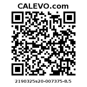 Calevo.com Preisschild 2190325s20-007375-8.5