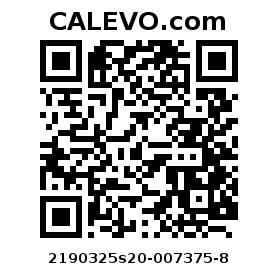 Calevo.com Preisschild 2190325s20-007375-8