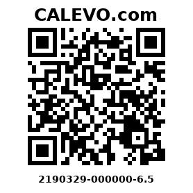 Calevo.com Preisschild 2190329-000000-6.5